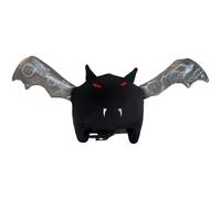 COOLCASC Funda para Casco Murciélago - Compatible con Casco de Bici, Esquí y Skate - Niños y Adultos - Talla Única - Diseño Divertido