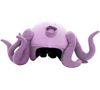 COOLCASC Funda para Casco Pulpo - Compatible con Casco de Bici, Esquí y Skate - Niños y Adultos - Talla Única - Diseño Divertido