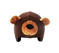COOLCASC® Funda para Casco Universal, Oso Pardo