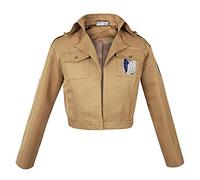 CoolChange Chaqueta de uniforme del Cuerpo de Exploración de los fans de Ataque a los Titanes | Talla: S