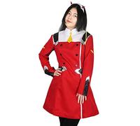 CoolChange Cosplay Disfraz de Zero Two | Uniforme con Diadema para los Fans de Darling in The FranXX | Talla: L