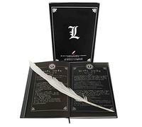 CoolChange Cuaderno de la muerte de Light Yagami para los fans de Death Note | Con pluma de ave