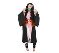 CoolChange Disfraz de Nezuko Kamado con palo de mordida para los fans de D. Slayer | Talla: S