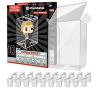 CoolChange Funda Protectora Compatible con Funko Pop! | Protector Case para Pop 4” empaque | Protector de Figuras | 20 pzs.