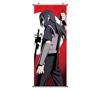 CoolChange Poster para enrollar /Kakemono de Naruto Hecho de paño, 100x40cm, Tema: Itachi Uchiha Sunrise