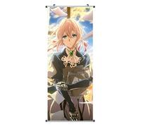 CoolChange Poster para enrollar | Kakemono de Violet Evergarden Hecho de paño | 100x40cm | Tema: Akora