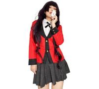 CoolChange Uniforme escolar de la academia Hyakkaou de Yumeko Jabami| Cosplay disfraz para los fans de Kakegurui | Talla: L