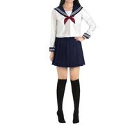 CoolChange Uniforme escolar japonés en estilo Kansai | Cosplay de colegiala | Talla: L