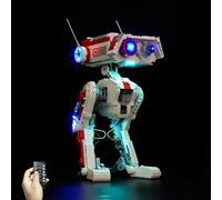 cooldac Kit de Luces Compatible con Lego 75335 Star Wars BD-1 Figura de Droide Articulable, Kit de Iluminación Led Compatible con Lego 75335 - Versión con Control Remoto (Solo Luces, Sin Modelos)