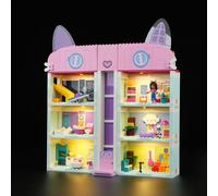 cooldac Kit de luces LED compatible con Lego 10788 Gabby's Dollhouse Juego de juguetes (solo iluminación, no modelos), juego de luces decorativas creativas compatibles con casa de muñecas Lego Gabby's