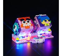 cooldac Kit de luz LED compatible con Lego Disney, todo de pie, 2 dados de humor, juego de iluminación LED compatible con Inside Out 2, compatible con Lego Todo de pie cabeza 2 (no modelos)