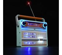 cooldac Kit de luz LED compatible con radio retro Lego, juego de iluminación LED compatible con radio retro LEGO 10334 (solo luces, no modelos)