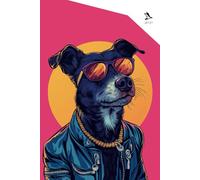 Coole Hunde: Notizbuch A5+ / Tagebuch / Heft / für Arbeit, Schule, Reisen etc. / hochwertiges Softcover / kariert / mit Seitenzahlen / 84 Seiten / mit ... Sprüchen / mit illustriertem Cover