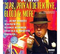 Coole Studio-Orchester Bruno B. TV Musik, aus bekannten Serien, ideal als Filmvertonung oder Unterleger für Moderation, Filmkritik, TV und Radio (CD Album, 18 Tracks) 21. Jump Street / Tequilla & Bonetti / Magnum P.I. / The Streets Of San Francisco / Kojak / Pink Panther Theme / Peter Gunn u.a.