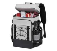 Cooler Backpack, Waterproof Bag, 15,75 x 11,02 x 8,66 pulgadas, Ice Chest Tote, Soft Reusable for Camping, Hiking, School, Fishing, Picnic, Lunch, Work, Travel, Outdoor Activities, Beach, Deportes