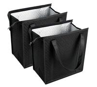 Cooler Bag - Bolsa térmica aislada, portátil para almuerzo | Insulation Take Away Bags Seis Point Nine Liters Foil Portátil de gran capacidad Bolsa no tejida Cooler Bag for Office Site