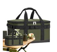 Cooler Bag - Camping Lunch Box, Insulated Leak Proof Cooler Bags, Pack Ice Tote Box | Outdoor Insulation Bags | For Fishing Outdoors Car Work Road Trip Picnic Beach Pool Golf Truck