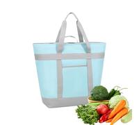 Cooler Bag, Insulated Picnic Tote, Portable Food Storage Box,20.47x7.87x16.54 Inches, Large Capacity Foldable Design, for Outdoor, Beach, Camping, Travel, Lunch, Picnic Use