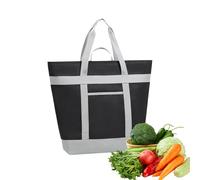 Cooler Bag, Large Insulated Picnic Cooler Pouch, 20.47x7.87x16.54 Inches Foldable Reusable Lunch Box, Portable Food Storage Cooling Tote for Outdoor Beach, Camping, and Travel