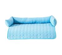 Cooler Dog Couch Mat - 27.56x27.56 Inches Cooling Pet Bed Mat | Cooling Dogs Beds Mats | Dog Cooler Blanket Bed Pad | Bite-Resistant Resting Mats Breathable Pet Supplies for Small Medium Large
