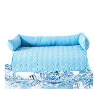 Cooler Dog Couch Mat, Cooling Pet Bed Pad, 27,56 x 27,56 pulgadas, Bite-Resistant Surfaces, Long Lasting Use, No Resto Pad for Small Medium Large Dogs, Summer Reliefs Home Crate