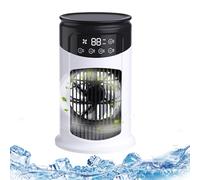 Cooler Fan - 6 Speed Quiet Portable Air Cooling Ventilator, Adjustable USB Powered Device | Desk Room Bedroom Garage Office Indoor Outdoor Camping Floor Home Comfort System