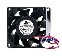 Cooler Fan FFB0812SHE 12V 0.87A, inverter Cooling Fan for 80x80x38MM 3-Wire