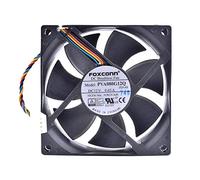 Cooler Fan PVA080G12Q 12V 0.65A, PWM Computer CPU High Air Volume Cooling Fan for 80x80x25mm