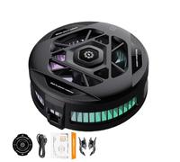 Cooler, Magnetic Usb Smartphone Cooling Fan, Portable Quiet Semiconductor Cellphone Radiator Heat Disipation Tool, for Travel, Outdoors, Commuting, Work, Videos