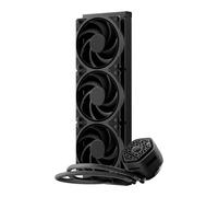 Cooler Master Atmos II Stealth 360 AIO - Enfriador líquido para CPU | AMD AM5/AM4 e Intel LGA1851/1700 - Enfriador de soporte, 360 mm, ventilador VRM, ventilador Mobius 120P Cybenetics AF