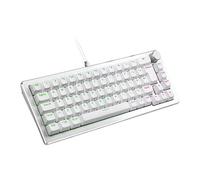 Cooler Master CK720 Teclado mecánico USB intercambiable en caliente 65% - Blanco plateado