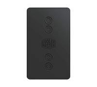 Cooler Master Controlador Pequeño con Puertos 4 x 3 Pines ARGB LED - Efectos de Color, Modalidad Detección Térmica, y Compatible con Dispositivo RGB de 4 Pines