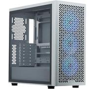 Cooler Master Elite 502 - Carcasa para ordenador, color blanco, 3 ventiladores Argb preinstalados, hasta 420 mm, soporte para placa base ATX, listo para RTX 50 Series hasta 410 mm, conector tipo C