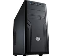 Cooler Master Force 500 - Caja de Ordenador de sobremesa (3.5 mm, 2 x USB 2.0, USB 3.0), Negro