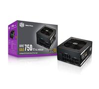 Cooler Master Fuente de alimentación MWE 750 Gold V2 - Totalmente modular | Certificado 80 Plus Gold | Ventilador HDB de 120 mm | Diseño de circuito CC a CC | 2 conectores EPS | 750 W