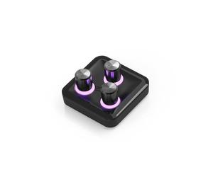 COOLER MASTER HUB 3XKNOB, módulo accesorio magnético, 3 puños de alta precisión