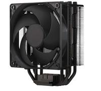 Cooler Master Hyper 212 Black Edition Disipador CPU c/Soporte LGA1700 - 4 Heat Pipes de Contacto Directo Continuo c/Aletas, Ventilador Silencio FP120, Configuración Push-Pull Fan Opcional - Negro