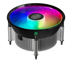 Cooler Master i70C Sistema de Refrigeración por Aire CPU Intel LGA 1700 - Disipador de Aluminio y Cobre de Bajo Perfil 70mm, Ventilador PWM 120mm (37,08CFM, 1,33mmH2O, 28dBA, 650-1800 RPM) Admite ARGB