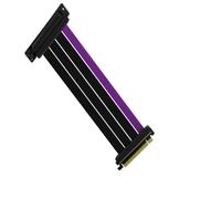 Cooler Master MASTERACCESSORY - Cable elevador PCIe 4.0 x16-200 mm, compatible con PCIe 4.0, blindado EMI 30 AWG, carcasa protectora ABS para tarjeta gráfica