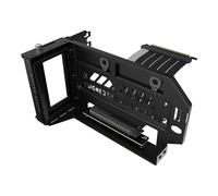 Cooler Master MasterAccessory - Kit de Soporte para Tarjetas gráficas Vertical V3, Color Negro, Cable Elevador PCI-E 4.0 x16-165 mm, Compatible con PCIe 3.0, Longitud Ajustable para E-ATX, ATX
