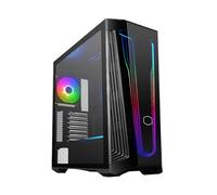 Cooler Master MasterBox 540 - Caja PC Gaming ARGB ATX, Media Torre Panel Lateral de Vidrio Templado, 1 Ventilador ARGB SickleFlow 120mm, Múltiples Configuraciones de Airflow, Incluye Controlador ARGB