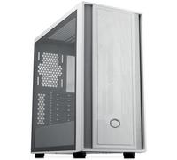 Cooler Master MasterBox 600 White Lite - Carcasa E-ATX de Flujo de Aire de Torre Media, conexión Trasera MB y radiador de 420 mm, soporta hasta 7 Ventiladores de Carcasa, Lado de Vidrio Templado, USB