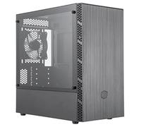 Cooler Master MasterBox MB400L TG - Caja de Torre (Cristal Templado), Color Negro