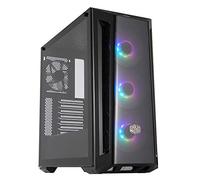 Cooler Master MasterBox MB520 ARGB Caja PC ATX Panel Frontal Tintado, 3 x 120 mm Ventiladores Preinstalados, Panel Lateral de Vidrio, Configuraciones Flujo de Aire Flexible