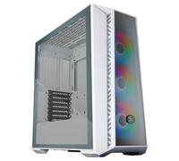 Cooler Master MasterBox MB520 Mesh Midi Tower ARGB Cristal Templado USB-C/3.2 Blanca