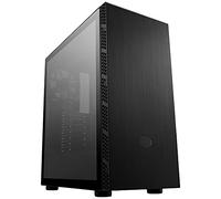 Cooler Master MasterBox MB600L V2 con Ventana TG - Cajas de PC Minimalista con entradas de Malla y Panel Frontal Cepillado, Negro