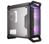 Cooler Master MasterBox Q300P - Caja de Ordenador Mini Torre mATX RGB para Gaming Portátil con Visualización Total en Panel Lateral, Cableado Ordenado, y Múltiples Opciones de Refrigeración