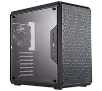Cooler Master MasterBox Q500L Caja de Ordenador ATX Mini Torre con Vista Total Panel Lateral, Cableado Ordenado y Múltiples Opciones Enfriamiento