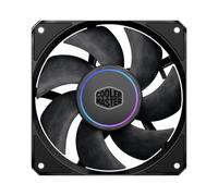 Cooler Master MasterFan M120 - Ventilador de caja, alta presión estática | Tamaño del ventilador de 120 mm, alta presión estática, cuchillas LCP, rodamiento dinámico magnético
