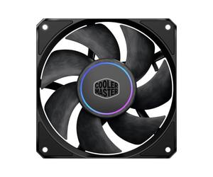Cooler Master MasterFan M120 - Ventilador de caja, alta presión estática | Tamaño del ventilador de 120 mm, alta presión estática, cuchillas LCP, rodamiento dinámico magnético